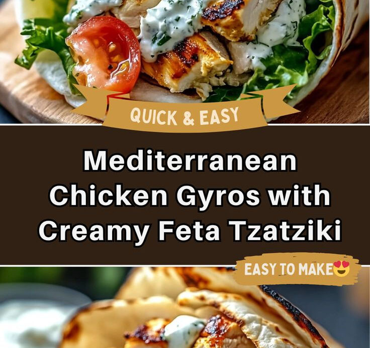 Mediterranean Chicken Gyros: A Delicious Recipe for Flavorful Meals